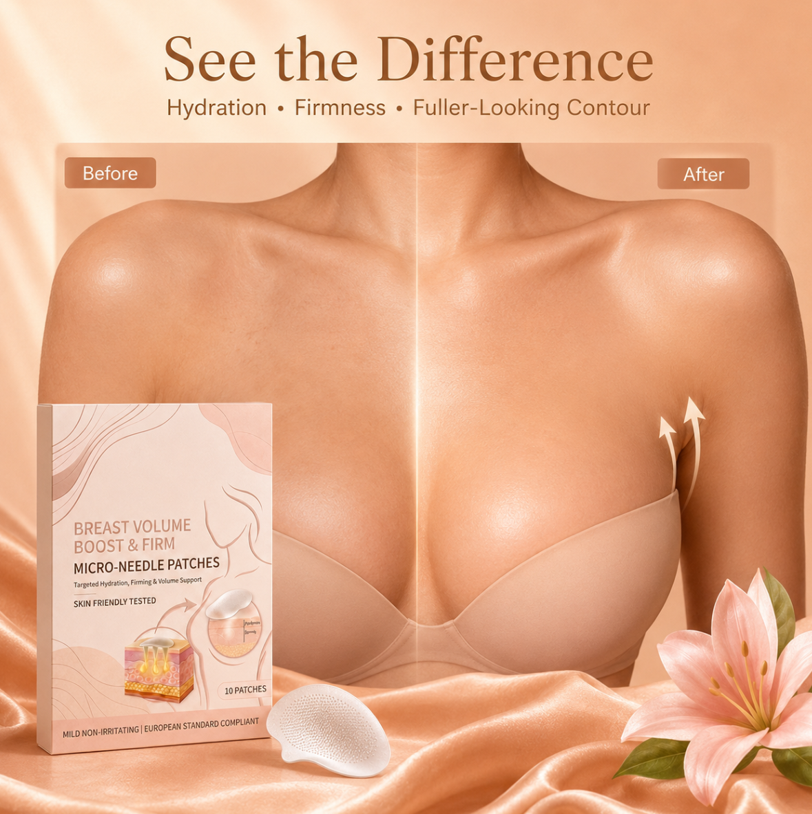 Breast Enhance Mentmicroneedle Patch